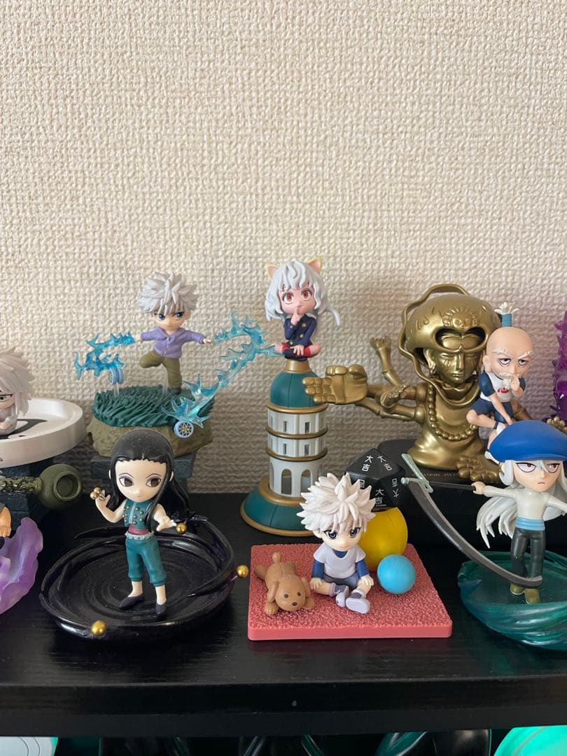 ハンターハンター　デスクフィギュア　ライセンスカード　リスキーダイス