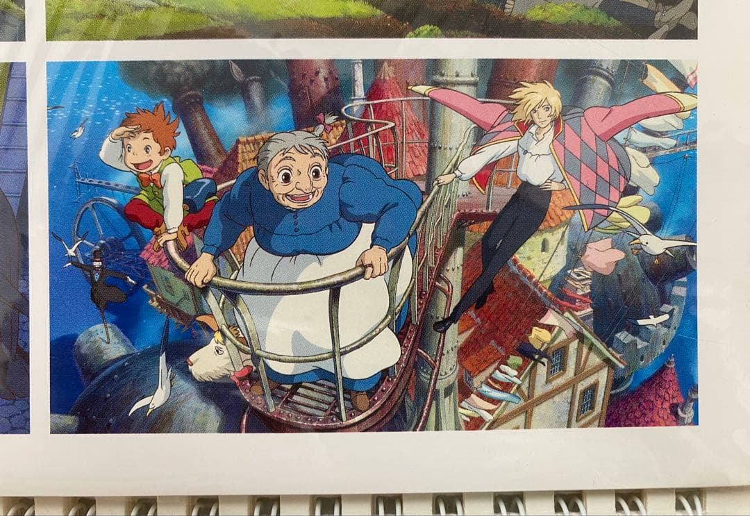 【激レア】新品未使用　ジブリ　2005年　カレンダー　全16作品　宮崎駿