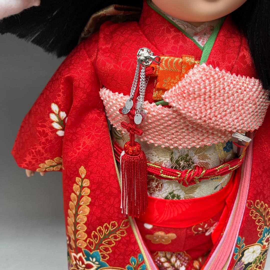 ma0214-11市松人形　公司作　46cm（台込み）日本人形　女の子