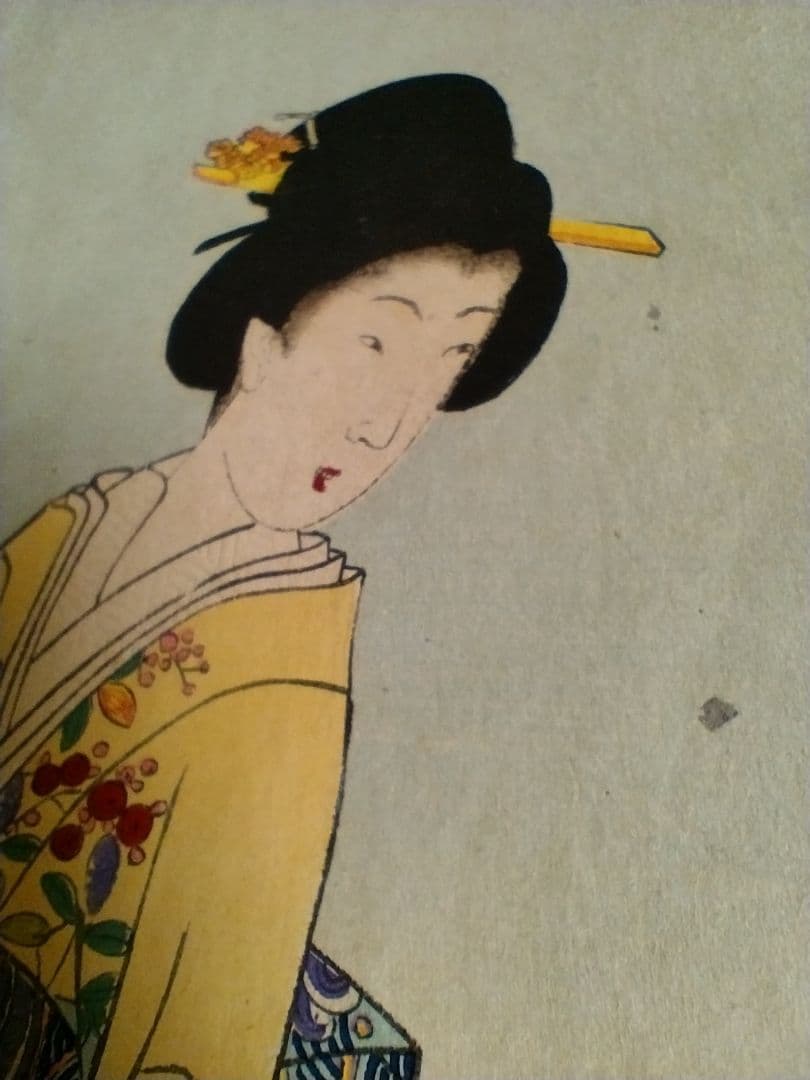 揚州周延　徳川時代の貴婦人の図