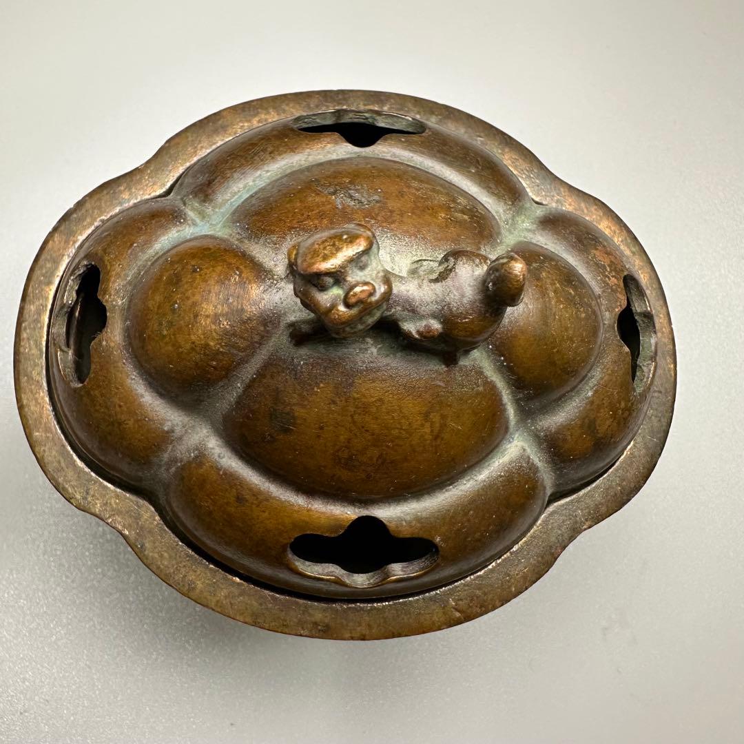 香炉　香立て　銅製