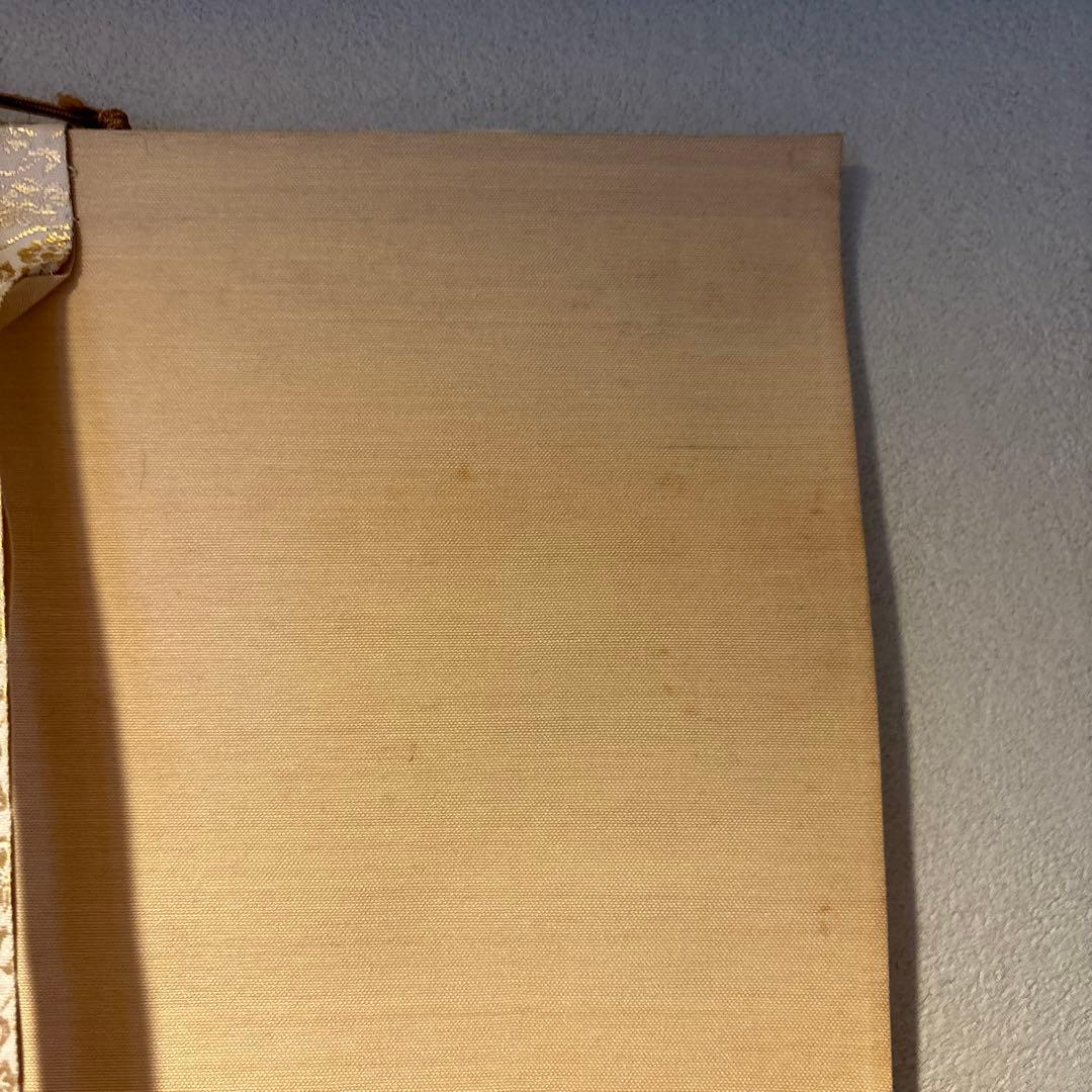 掛け軸　椿と鳥