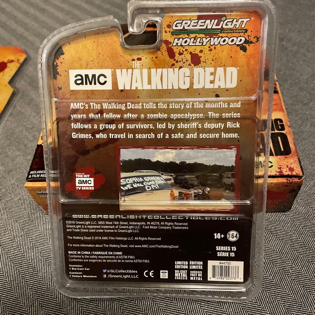 ウォーキングデッド　1:64ミニカー GREENLIGHT 7台セット