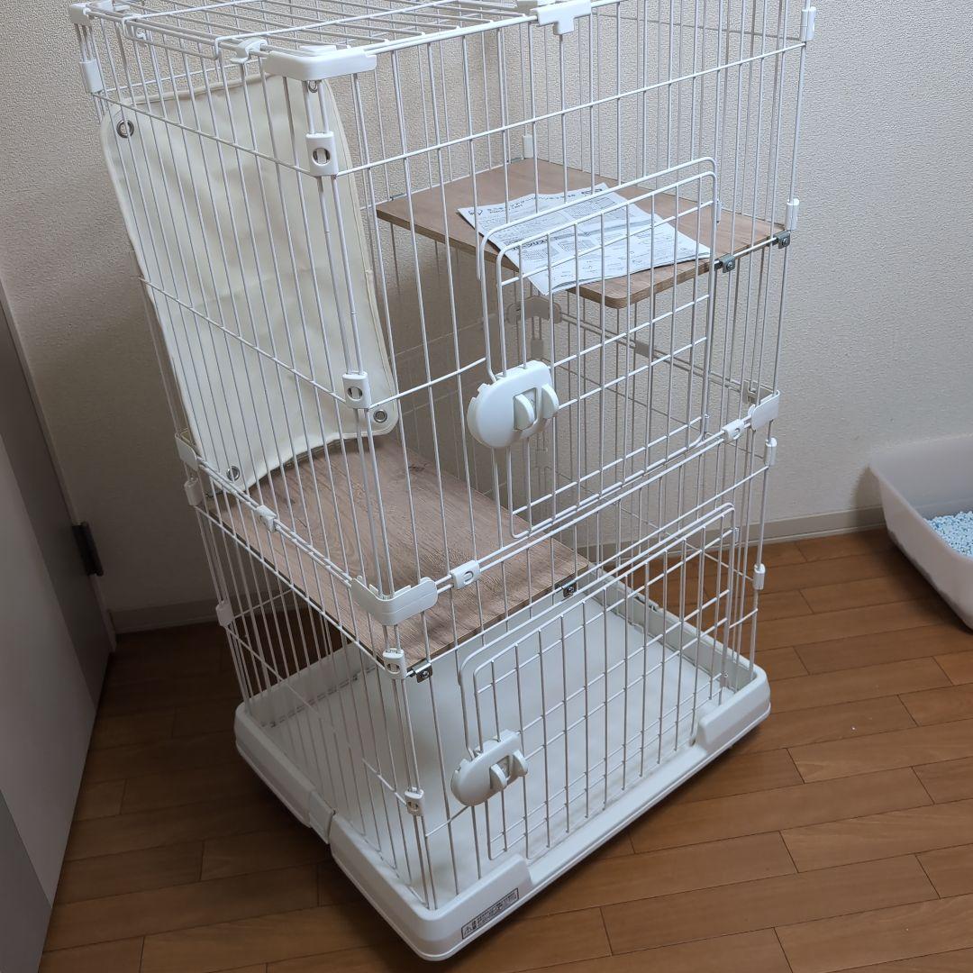 アイリスオーヤマ　ミニキャットケージ ハンモック付き　PMCC-115H