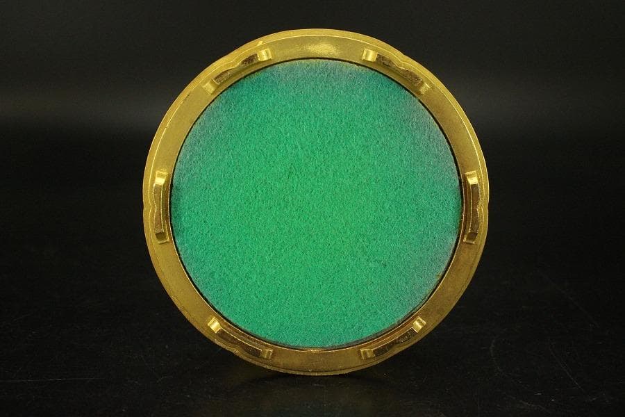 仏教美術 鍍金 観音菩薩像 明琳 在銘(ZE550)