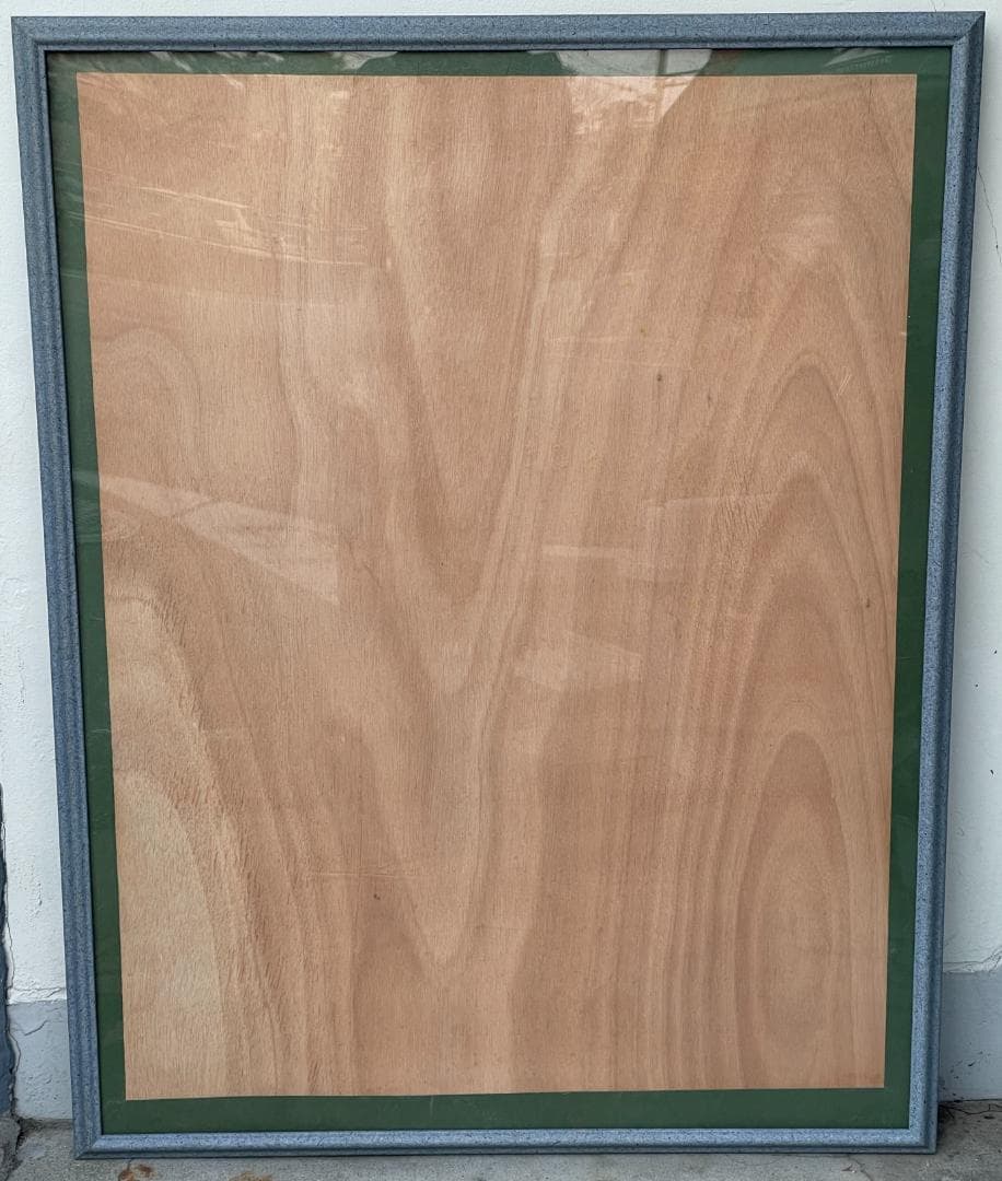 大型 フレーム 額縁 絵画 写真 ポスター 展示 北欧ヴィンテージ グレー 美品