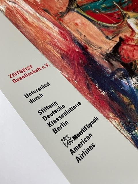 ウーマン5/ウィリアム デ クーニング/ポスター