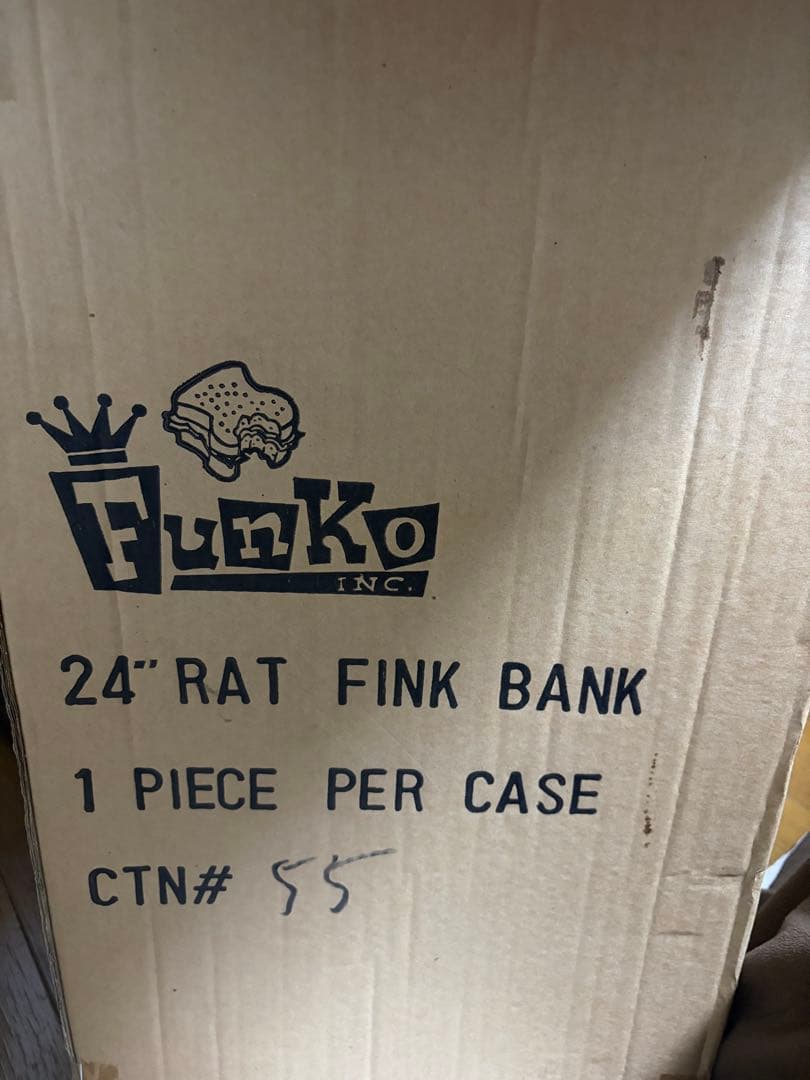 ラットフィンク　BIG サイズバンク【美品】　高さ約60センチ