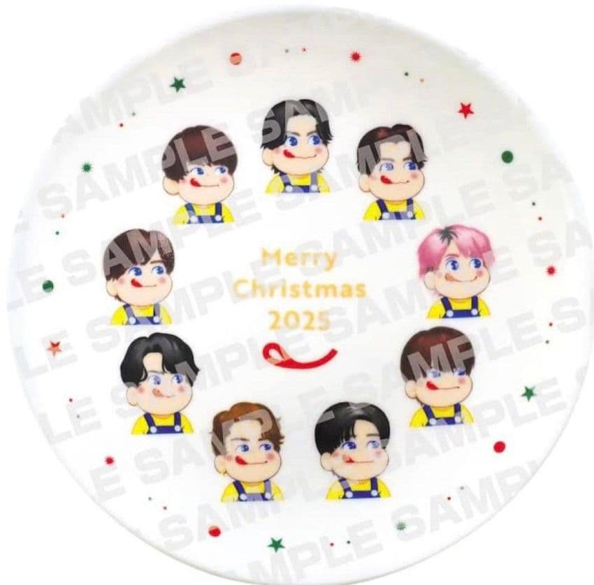 不二家 FUJIYA  Man オリジナル クリスマス プレート 皿