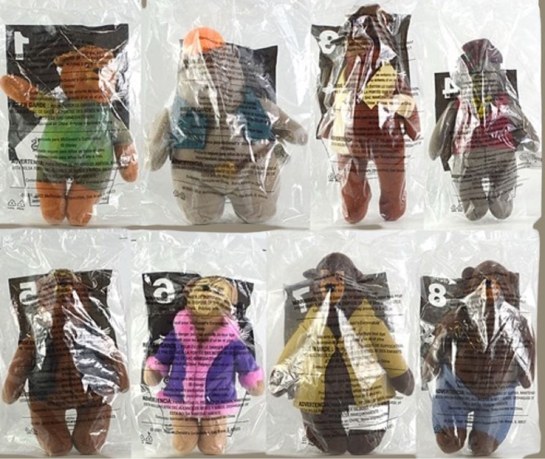 カントリーベア　コンプ　マクドナルド アメリカ US ハッピーミール　ミールトイ