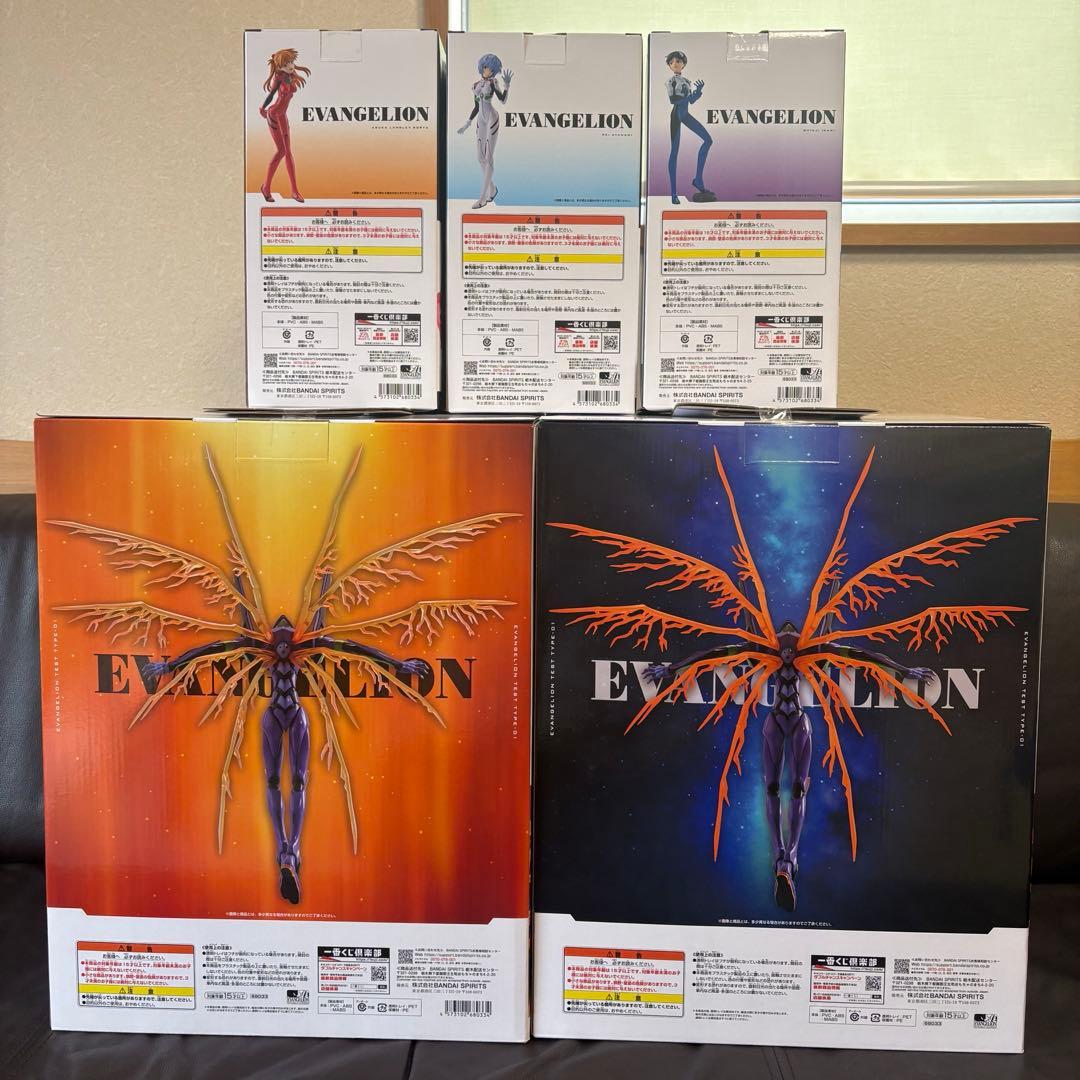 一番くじ　新世紀エヴァンゲリオン A賞 B賞 C賞 D賞 ラストワン賞　セット