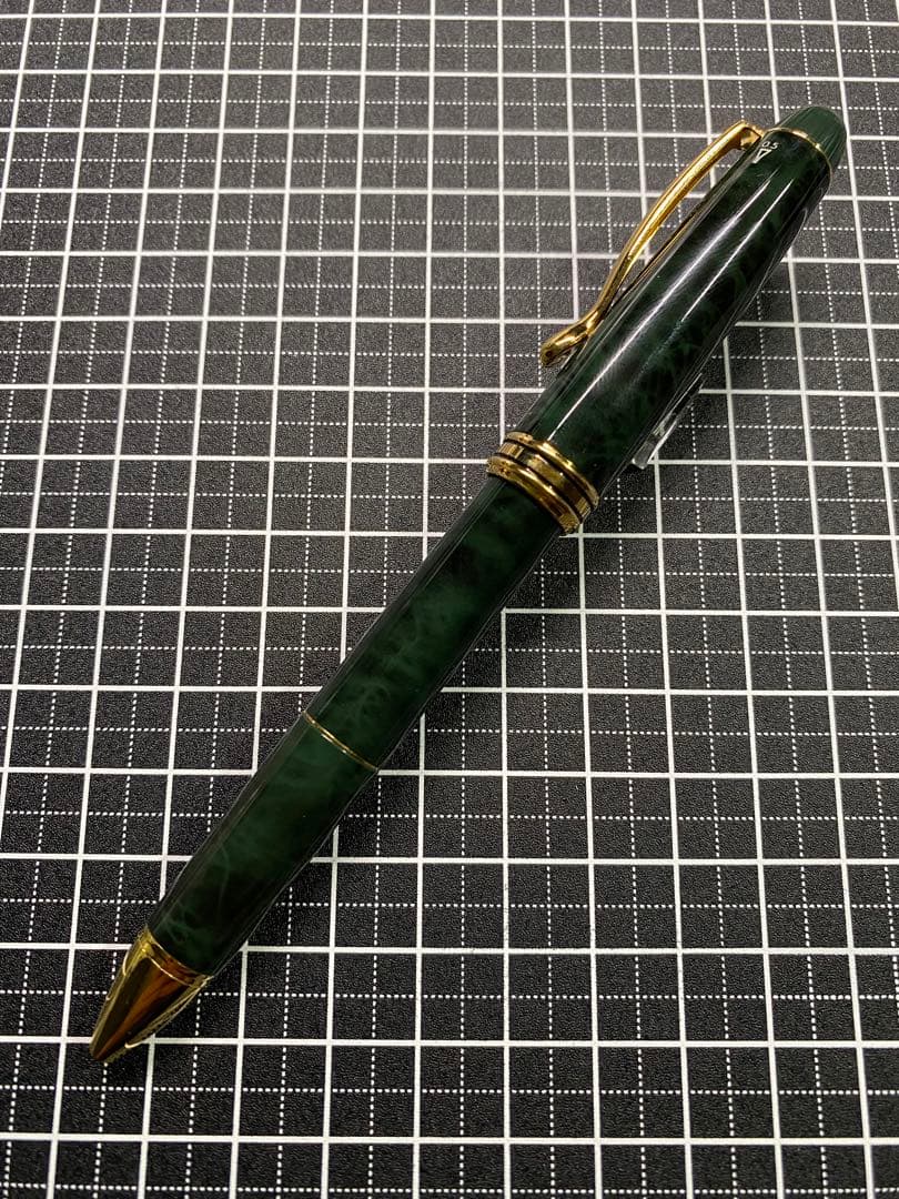 PILOT EXECT 2+1 Green-marble 多機能ペン