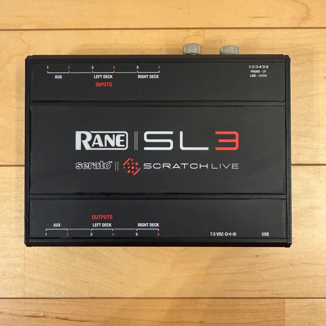 DJ機材 serato sl-3 rane scratchlive