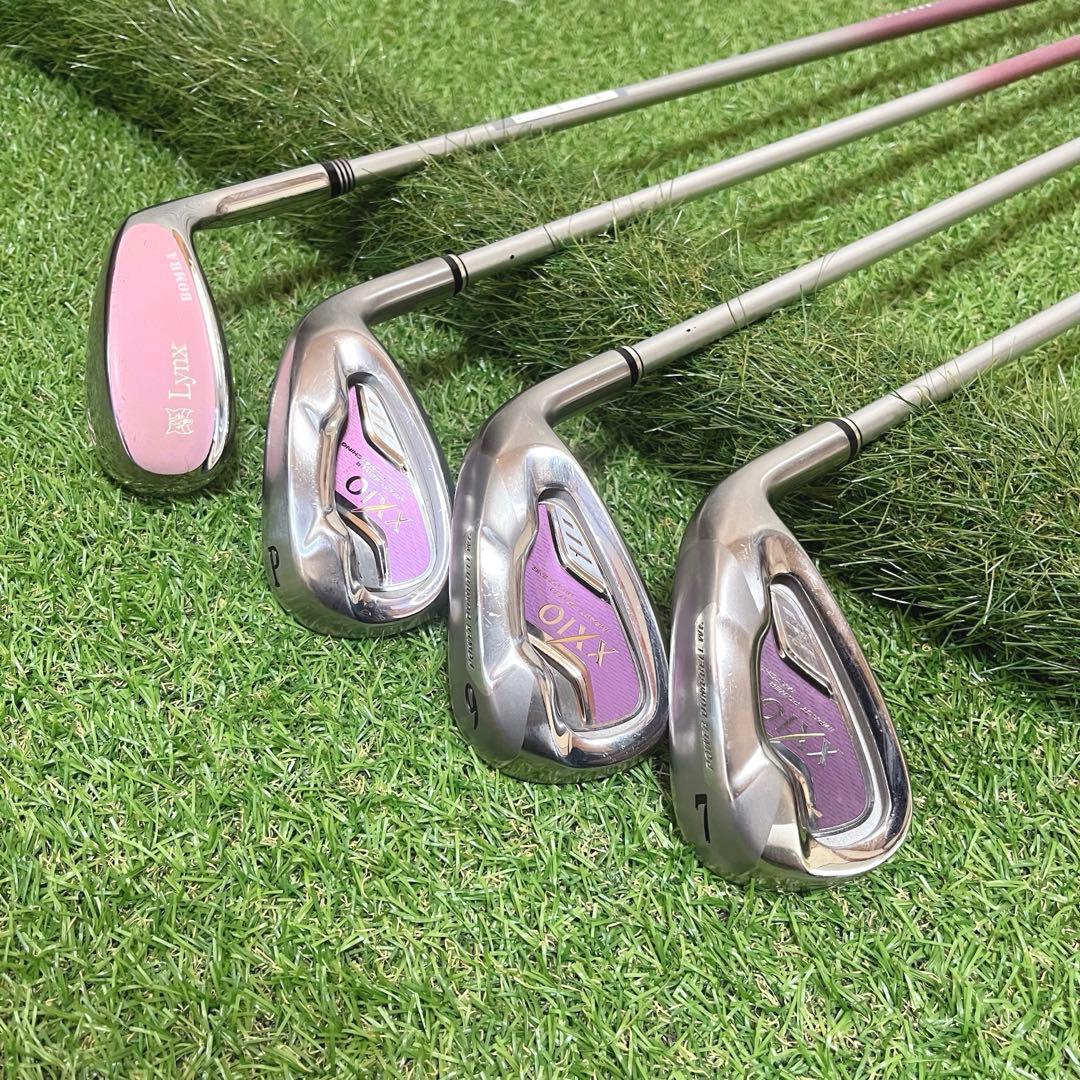 XXIO ODYSSEY バーバリーゴルフ他 レディースゴルフクラブ8本セット
