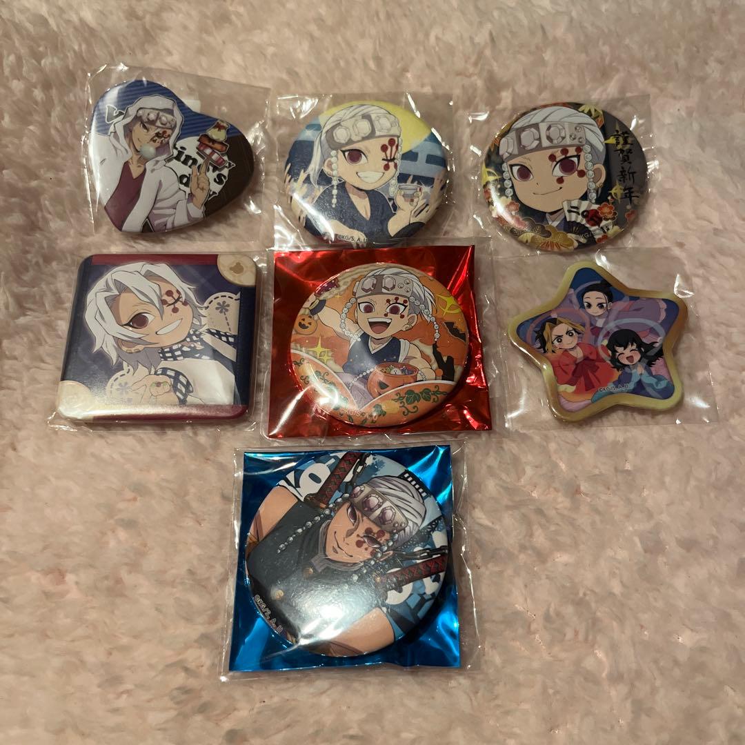 鬼滅の刃　宇髄天元　缶バッジ　まとめ売り16点