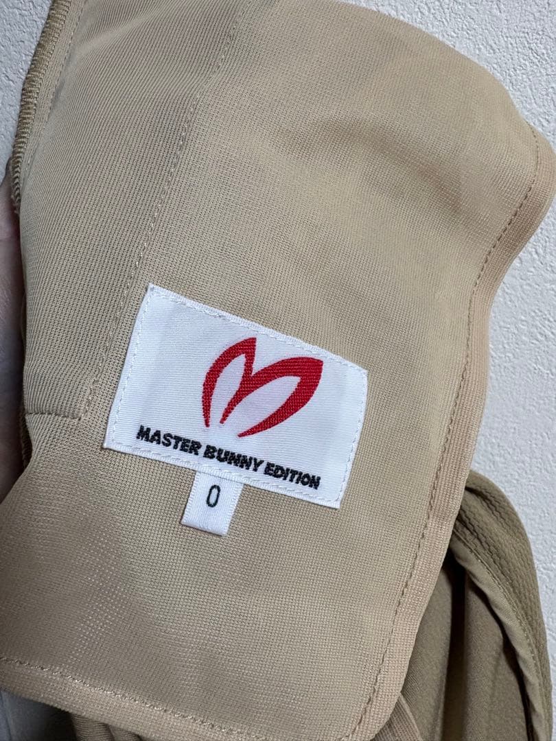 MASTER BUNNY 上下セットアップ　サイズ0(S) 美品　ベージュ