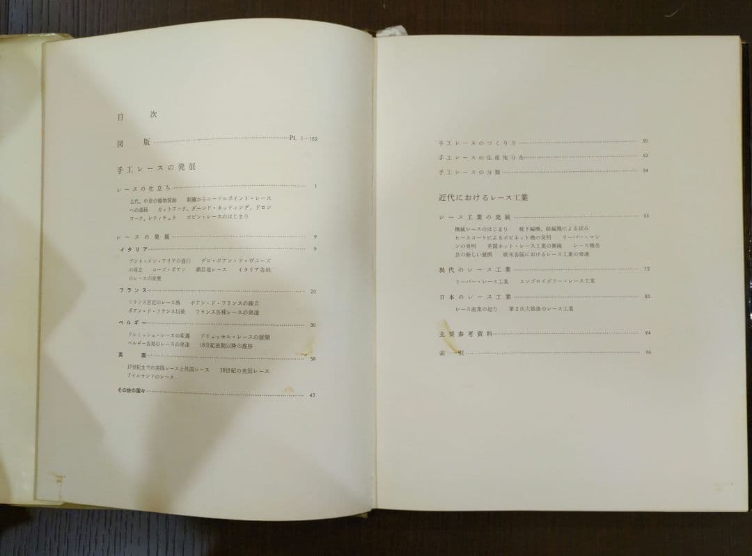 【初版】レースの歴史とデザイン 非売品