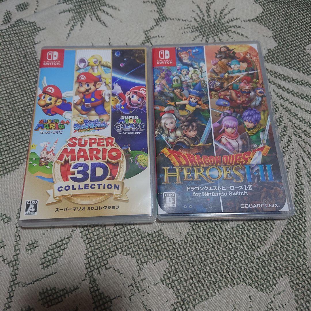 マリオ3dコレクション ドラゴンクエストヒーローズⅠ・Ⅱ 本日限定出品