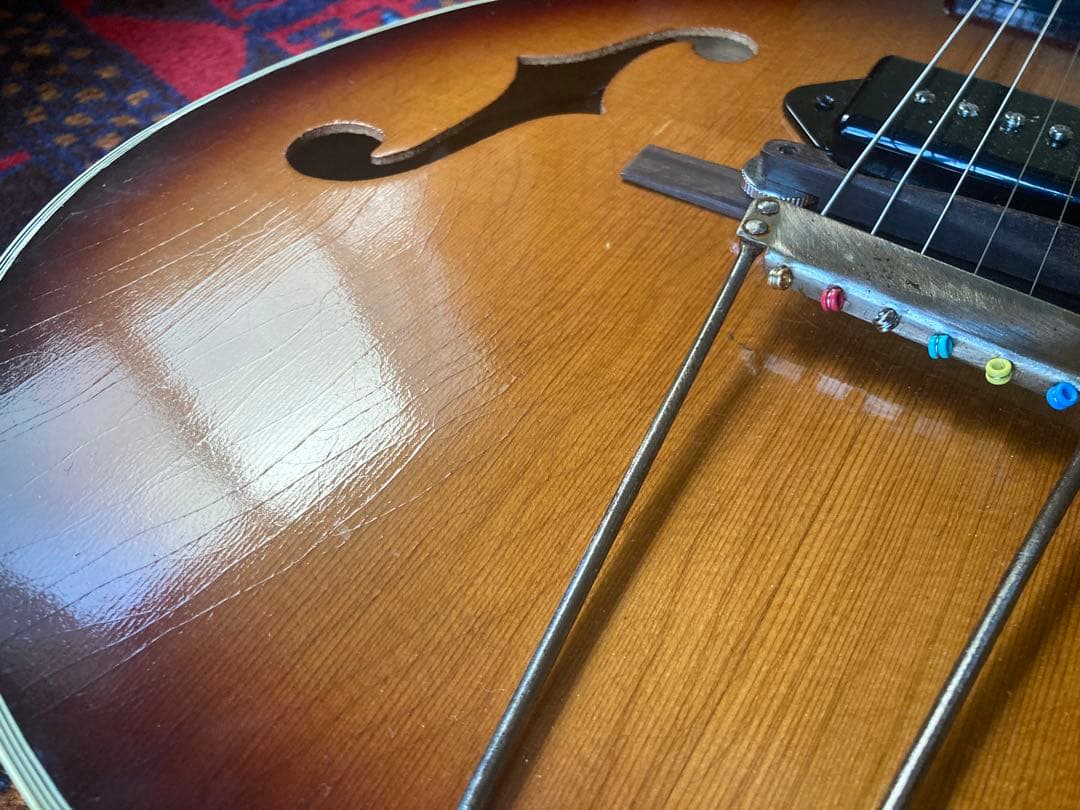 Stella E-86T フルアコ ビザール アーチトップ