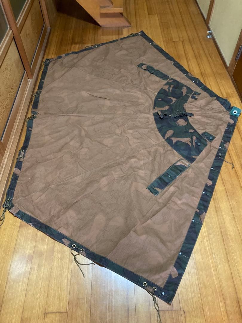 ❗️最終値下❗️ハンガリー軍幕 極美品 デッドストック ハリケーンカモ 2枚