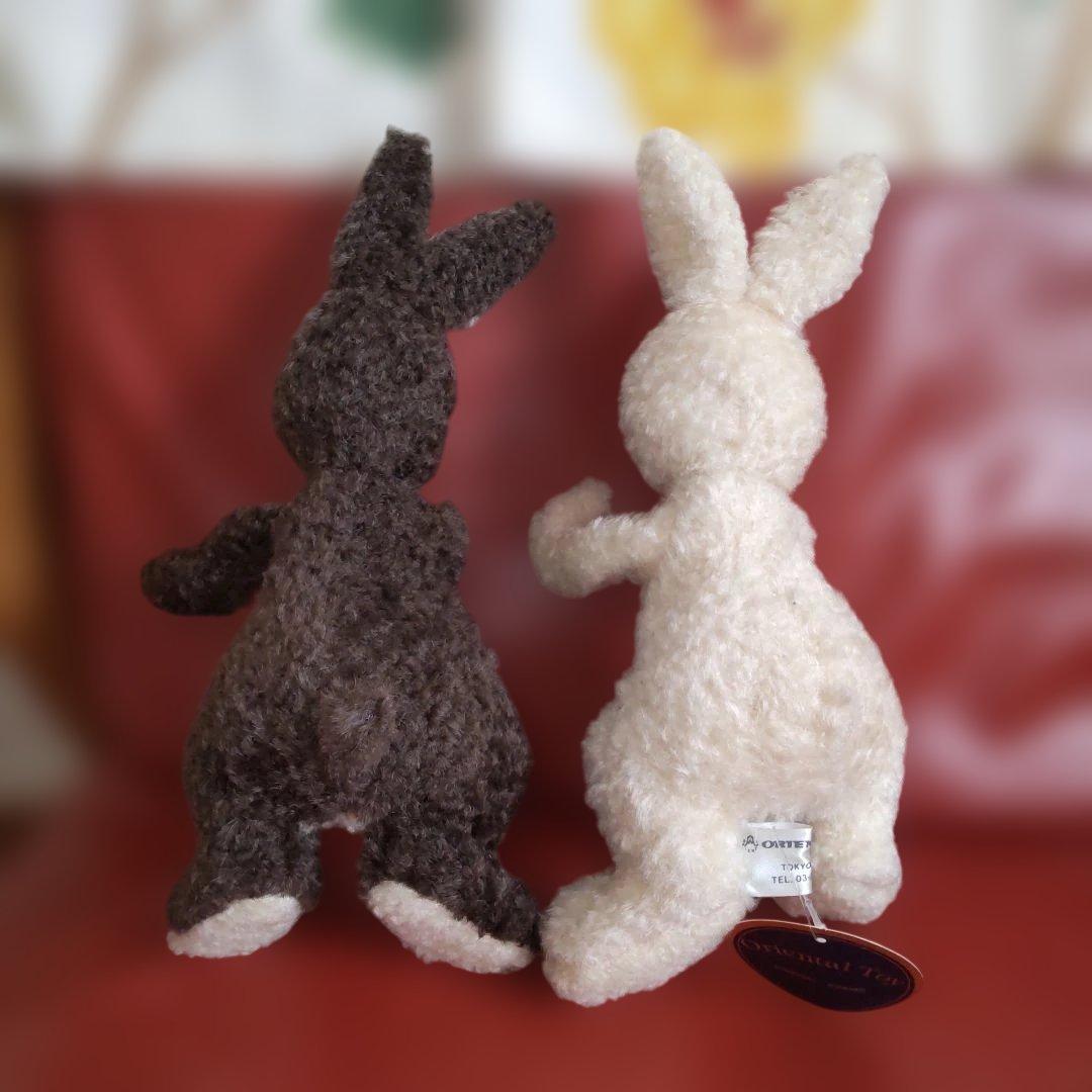 オリエンタルトーイ　うさぎ　タグ付き 昭和レトロ