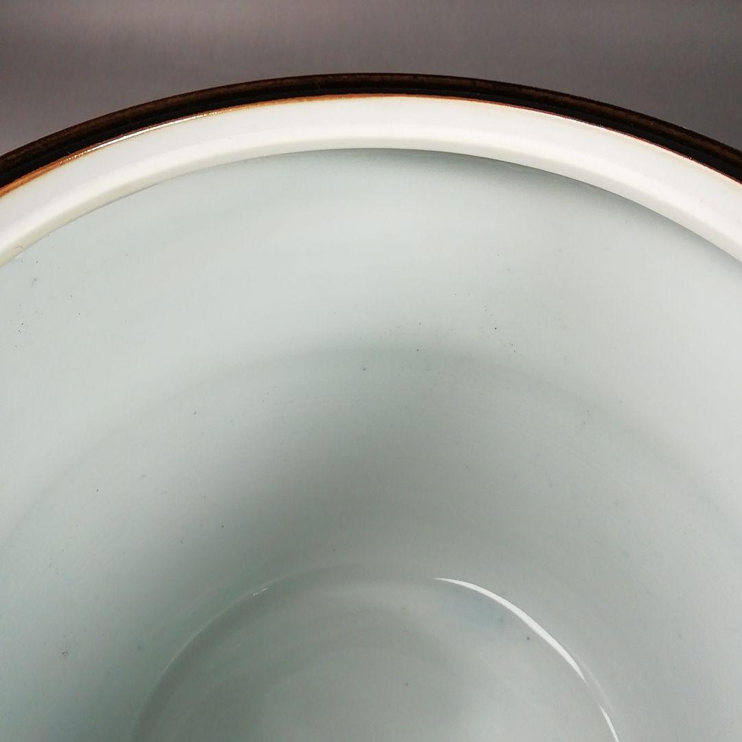 Ｗ１５５　水指　『彩瓷　水指』『平安　玉堂 造』　共箱　茶道具