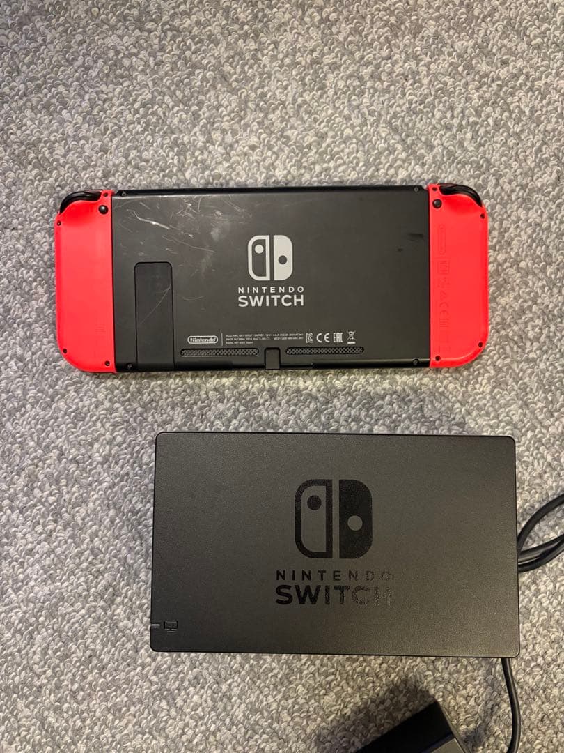 Nintendo Switch 本体 赤色 ACアダプター付き