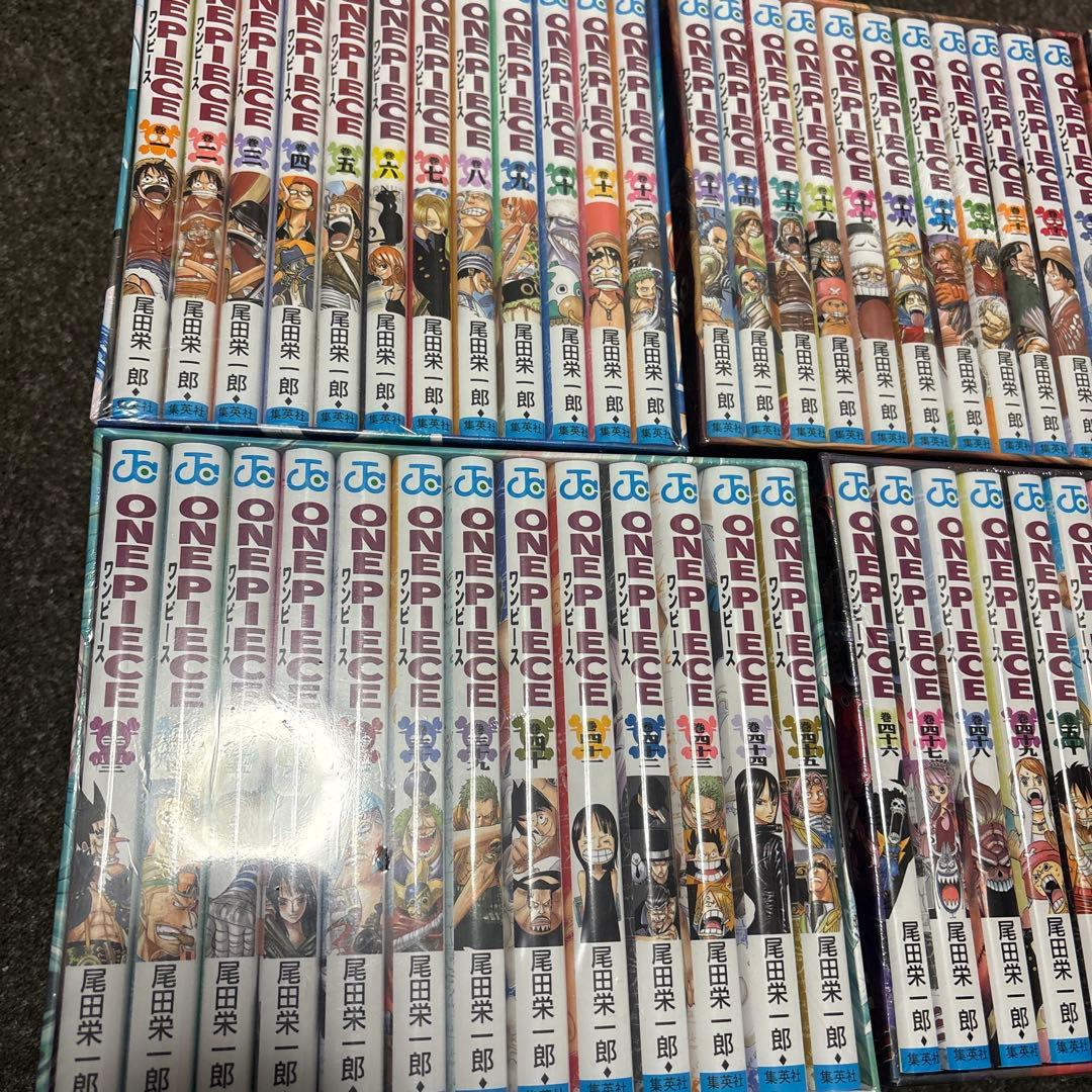 最低価格！！ONE PIECE 未開封　漫画　BOX1〜6