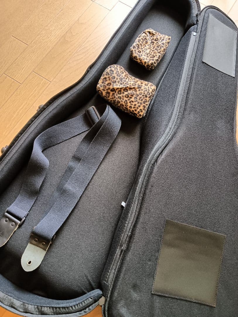 メイビスMavisエレキギター　イシバシ楽器　高級ギグバッグ付　未使用に近い美品