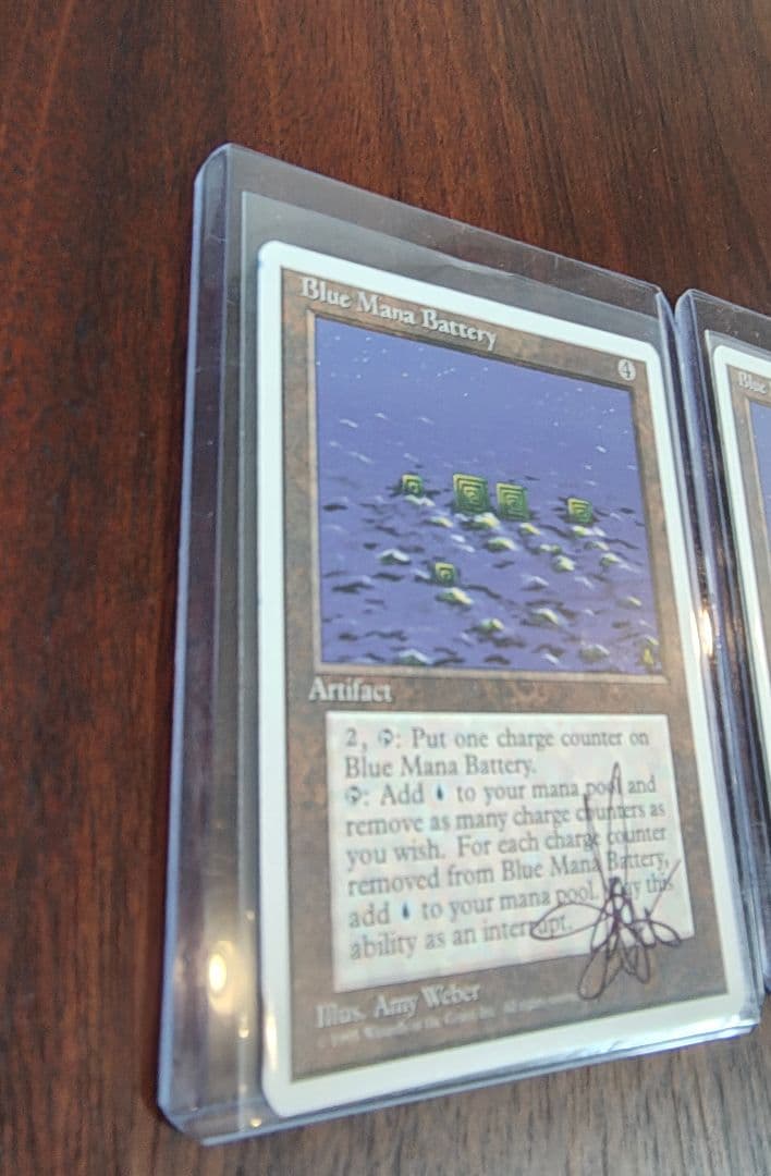 MTG　Blue Mana Battery AP　アーティストプルーフ　アート