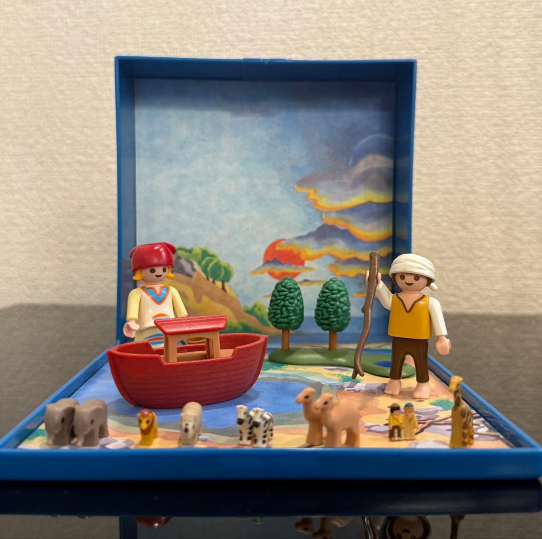 プレイモービル ノアの箱舟＋ミクロシリーズセット【3255】【4332】
