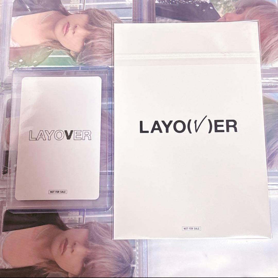 BTS V layover 3形態 トレカ jpfc ユニバ 特典 ラキドロ