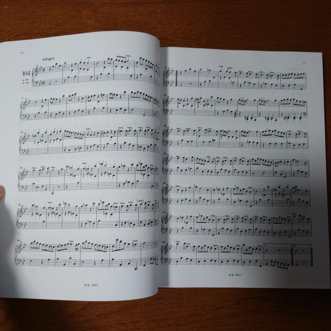 スカルラッティ　チェンバロソナタ 3　楽譜