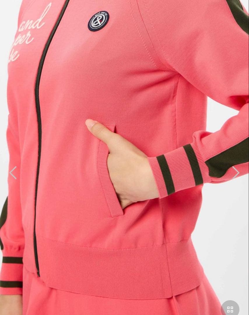 and per se アクティブニットジャケット M