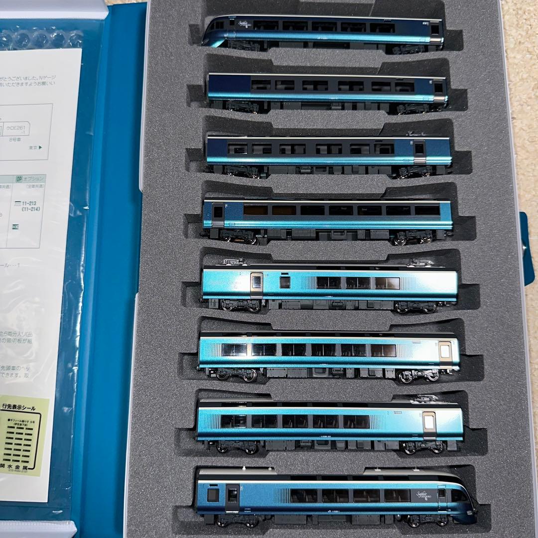 室内灯組込済 内装シール付 KATO 10-1644 E261 サフィール踊り子