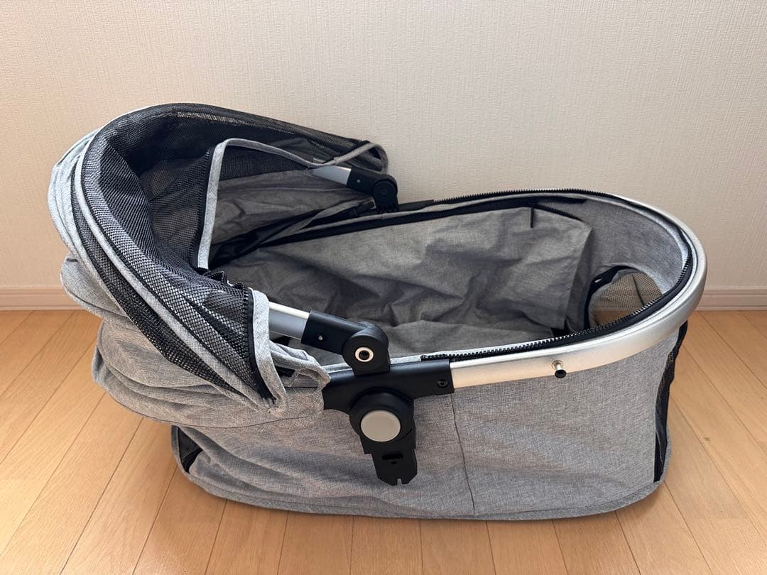 美品‼️Kenyone C510 グレイ ペットカート ☆グレー