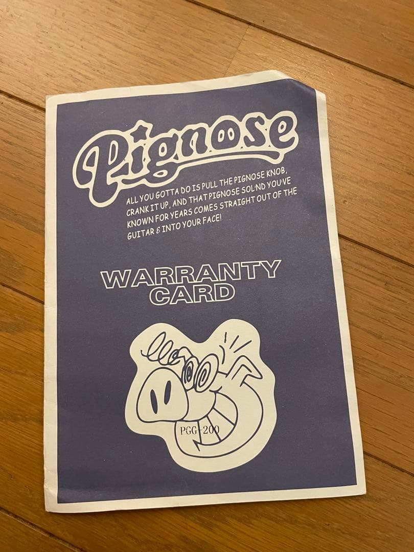 PIGNOSE / PGG-200 BK ピグノーズ・ギター　ブラック