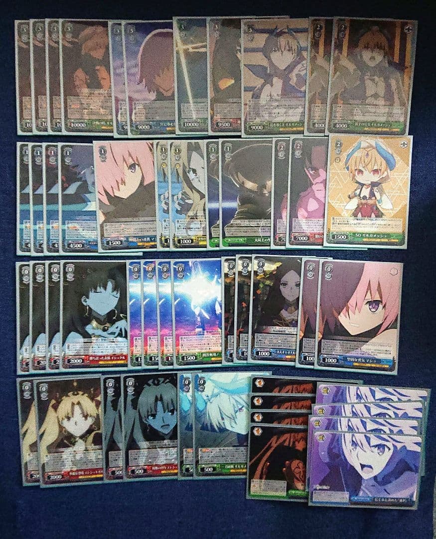FGO デッキ３種セット +パーツ まとめ売り ヴァイスシュヴァルツ
