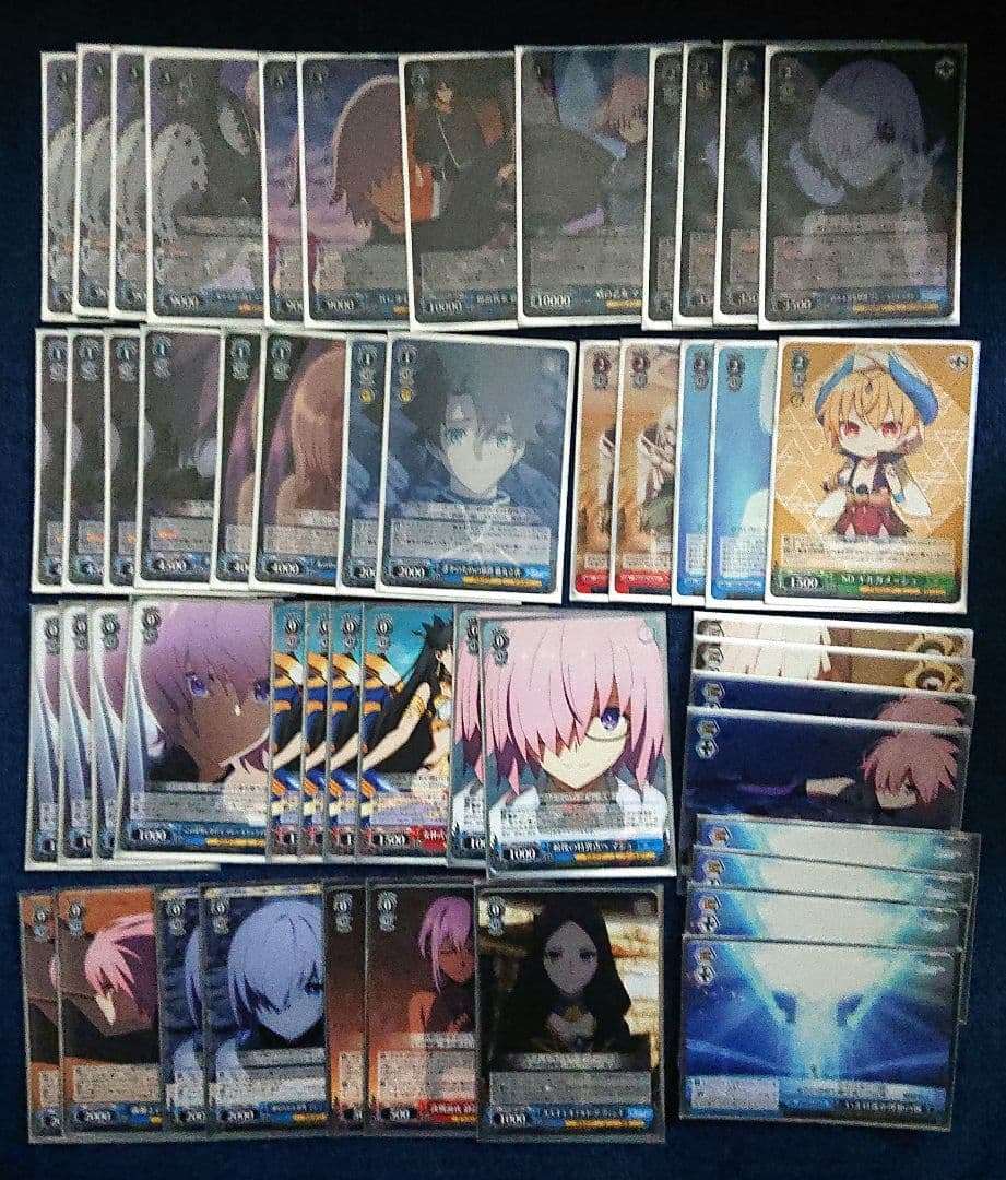 FGO デッキ３種セット +パーツ まとめ売り ヴァイスシュヴァルツ