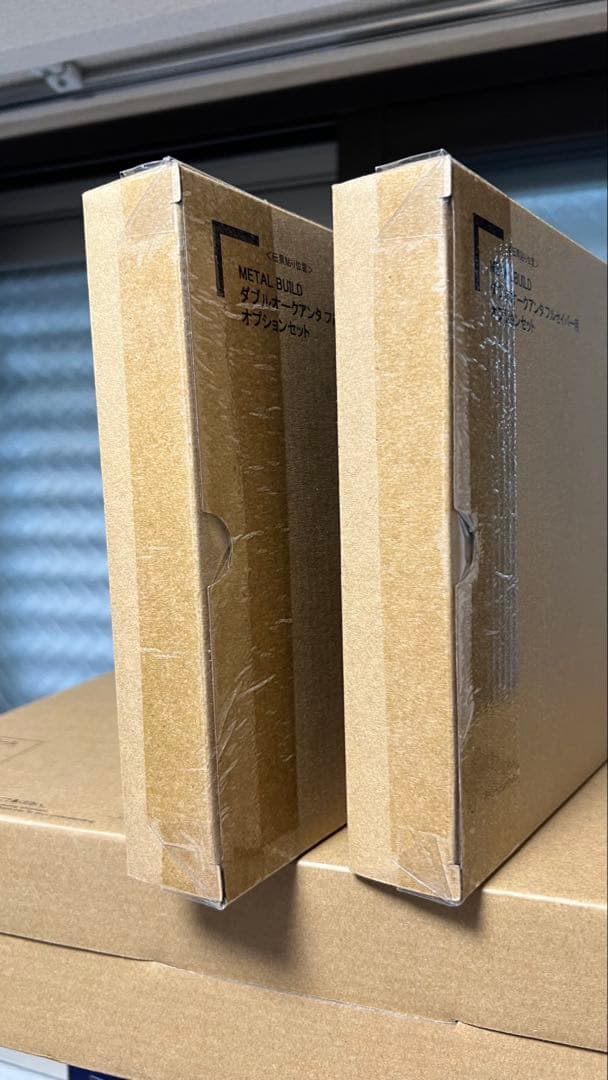 メタルビルド　ダブルオークアンタ フルセイバー + オプションセット×2個