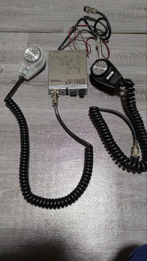 ケンプロKP-707A 無線機用マイクセット