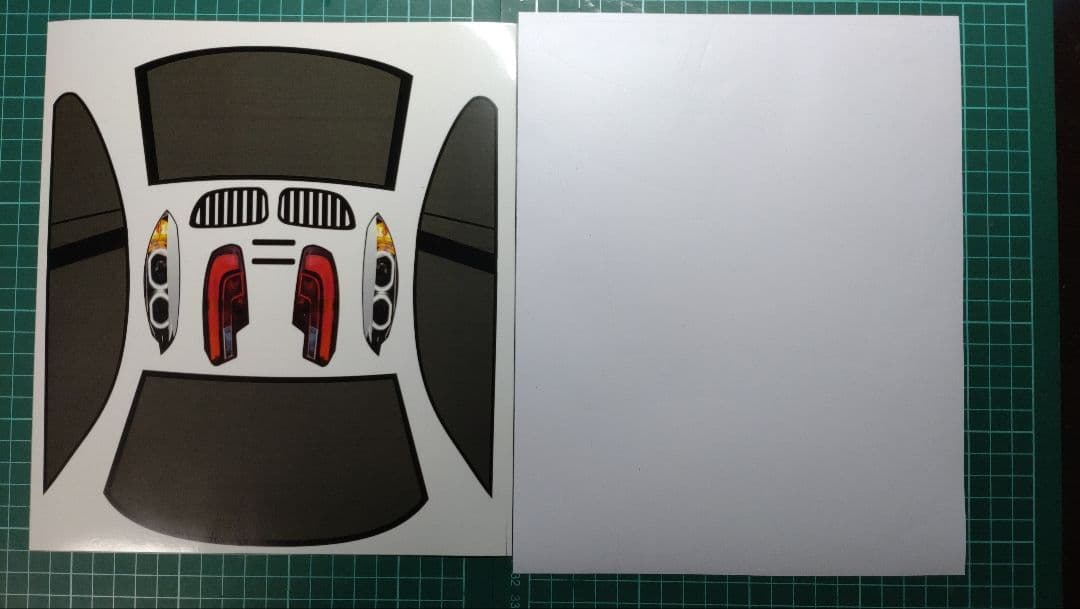 新品 無塗装  M2 F22 APLASTICS ラジドリ ボディ