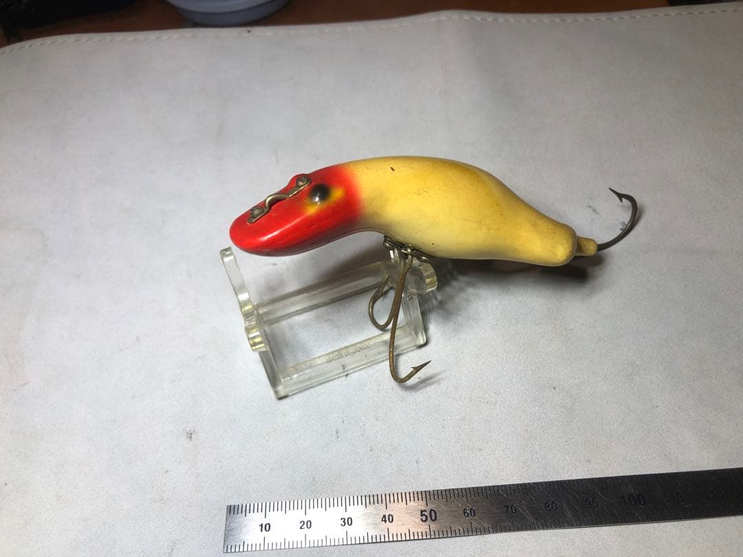 オールド ヘドン ルーニー フロッグ 5/8 レッドヘッド　珍品