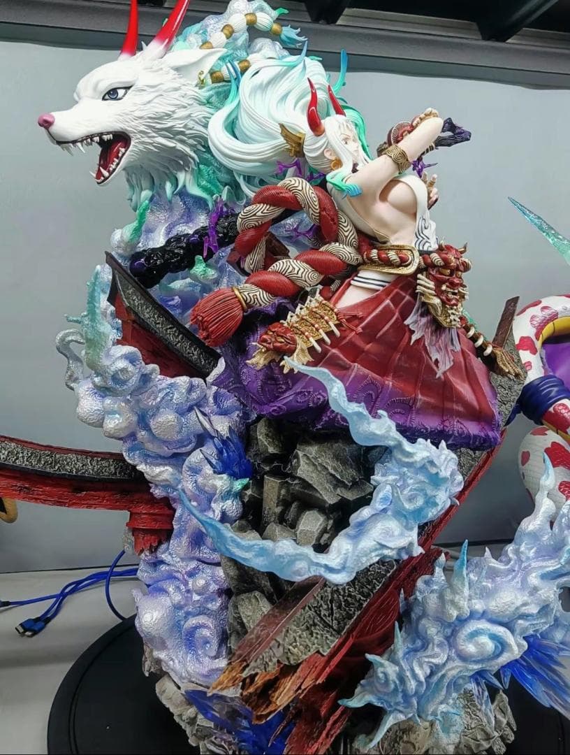 ワンピース ZuoBan ヤマト ガレージキット ガレキ スタチュー フィギュア