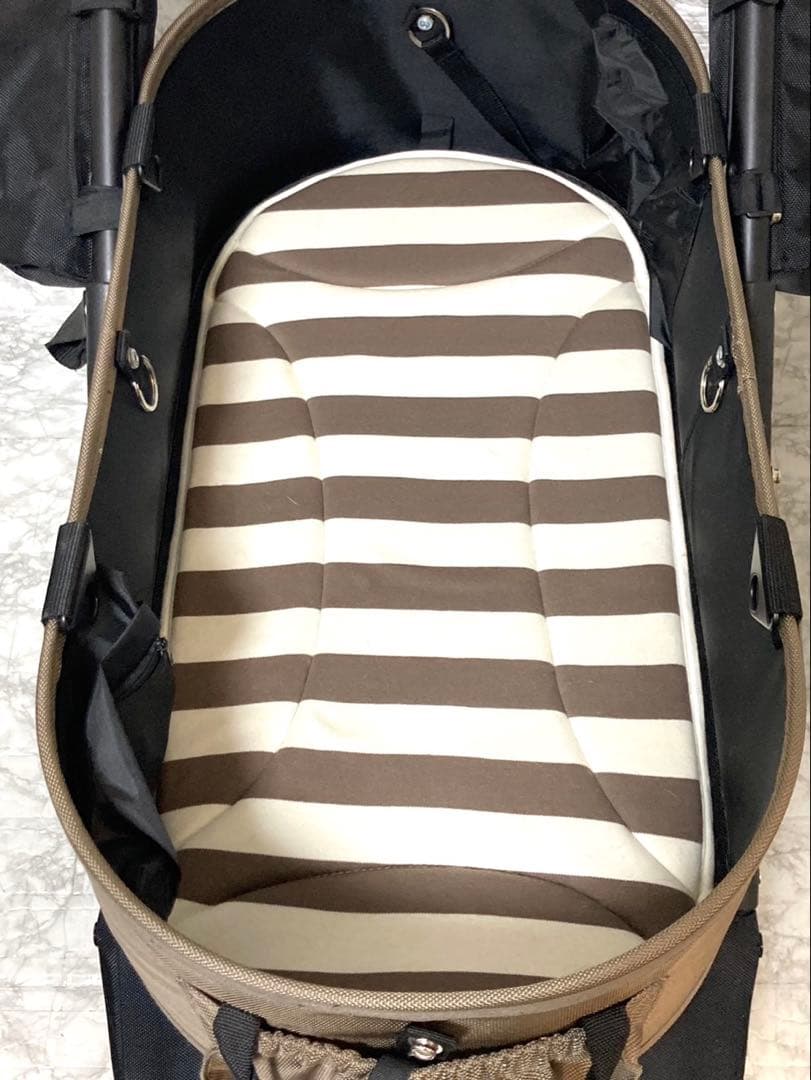 【美品】Airbuggy for Dog DOME2 Mレインカバー マット付き