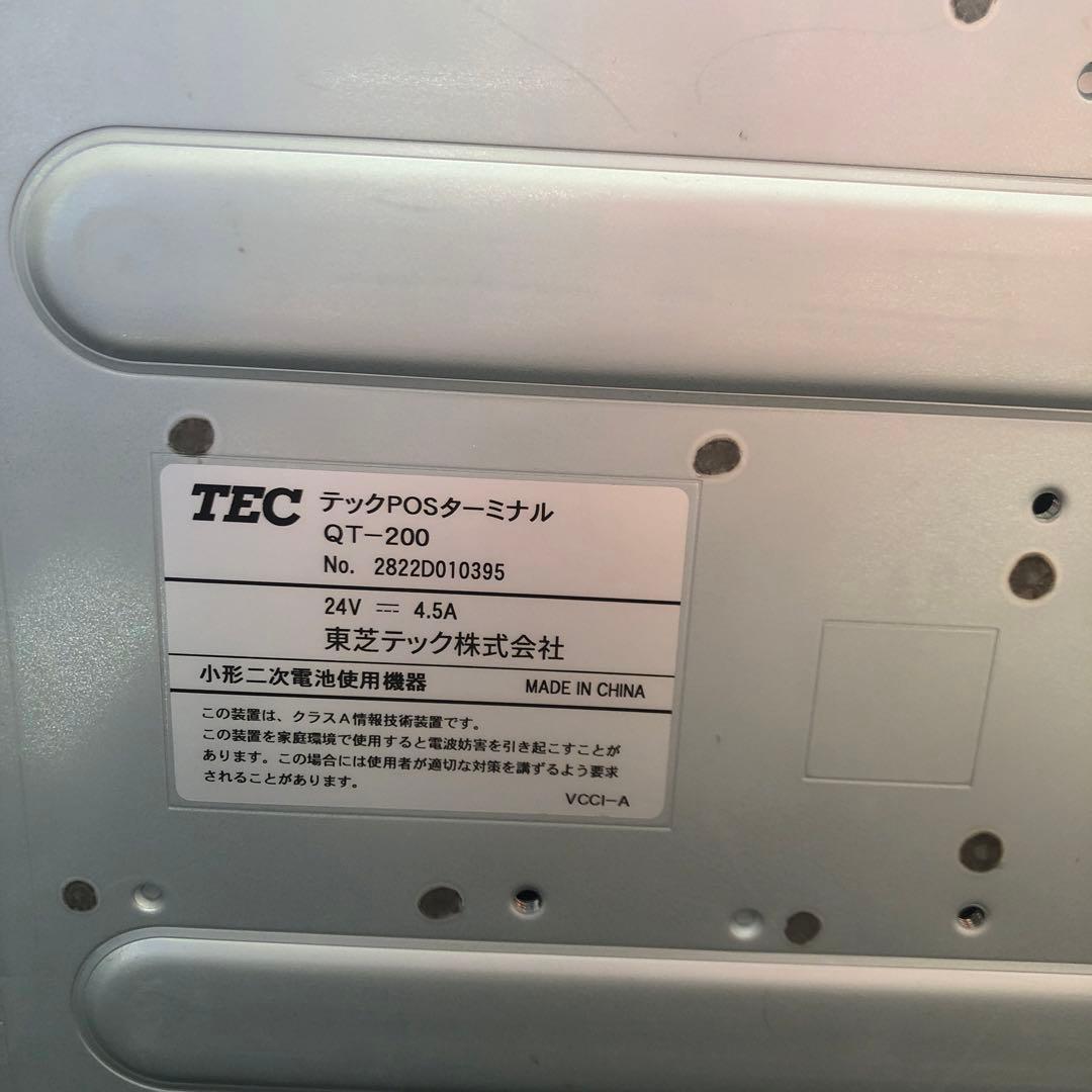 TEC POSターミナル レシートプリンター内蔵限界値下げ