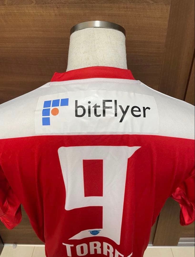 Jリーグサガン鳥栖フェルナンド・トーレス選手引退試合ユニ【非売品】360枚限定品