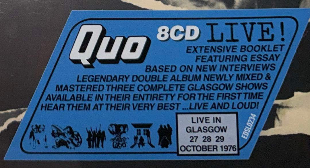 8CDセット！STATUS QUO LIVE！/ ステイタス・クオー・ライヴ！