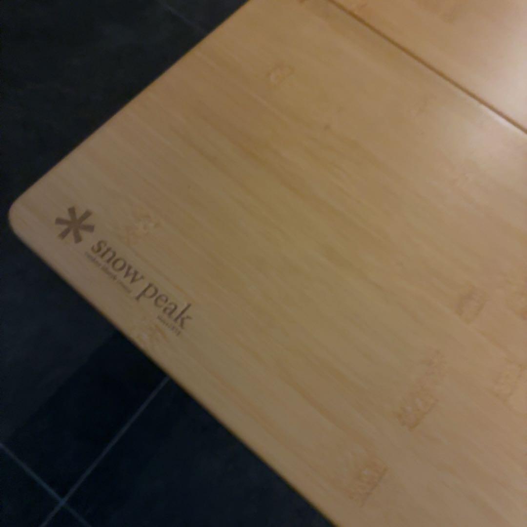 スノーピーク　ワンアクション ローテーブル 竹 アウトドア テーブル