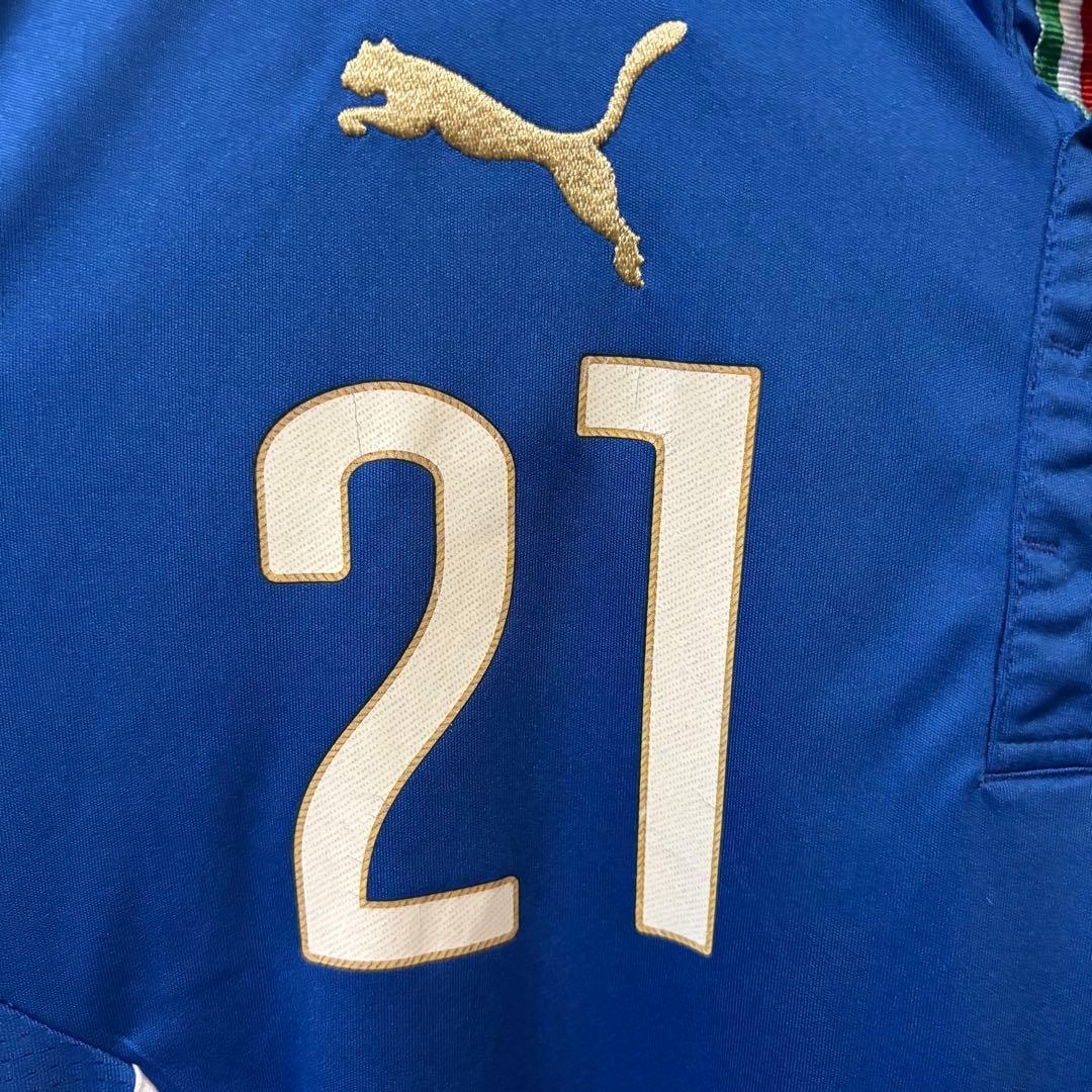 レア 2014年 ピルロ イタリア代表 PUMA ユニフォーム 正規品
